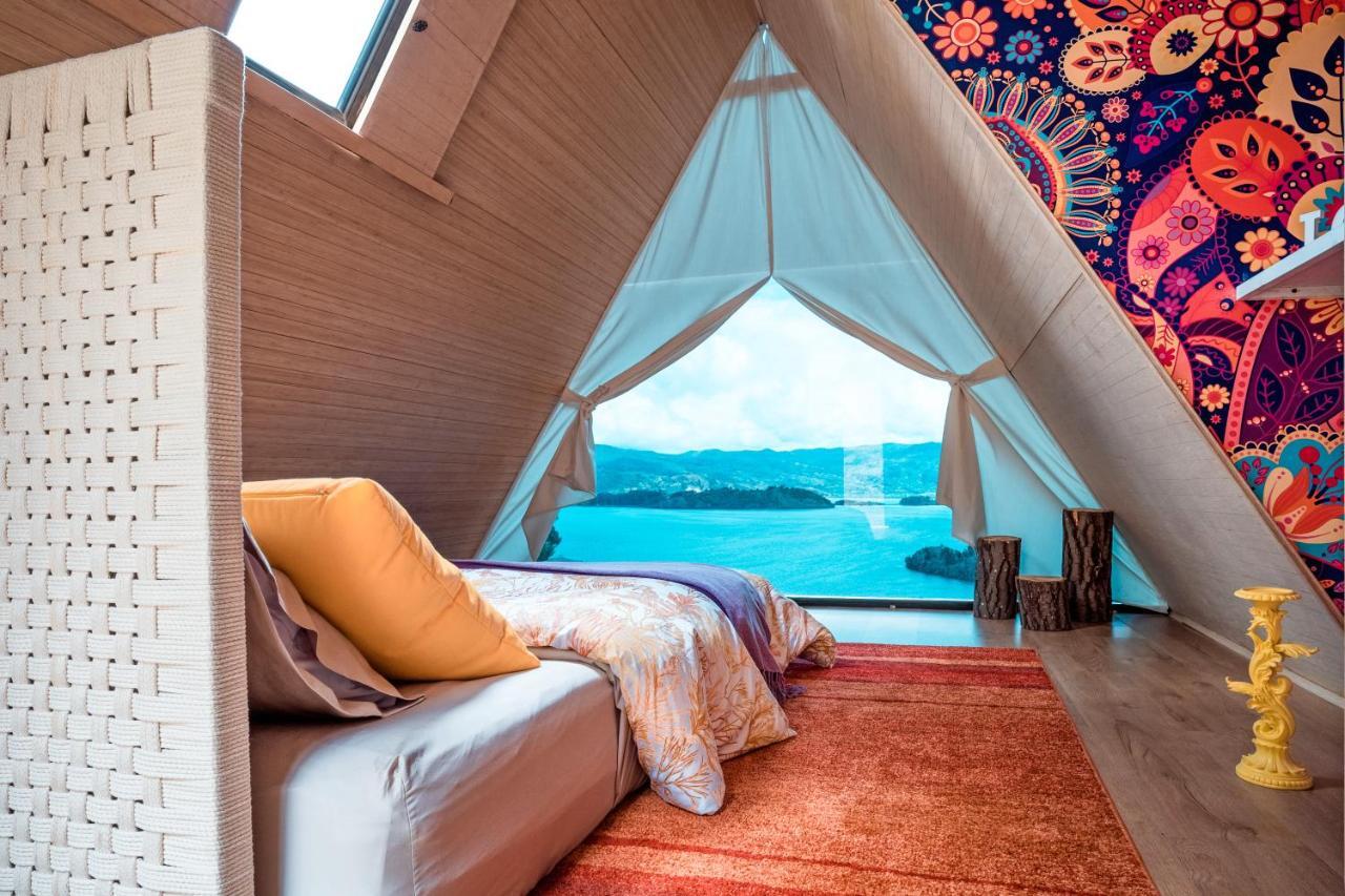 La Quinta Glamping - Lago De Tota Cuitiva Bagian luar foto